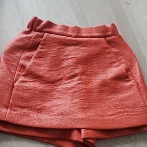 Maje orange skirt